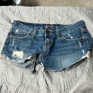 Victoria’s Secret pink denim shorts